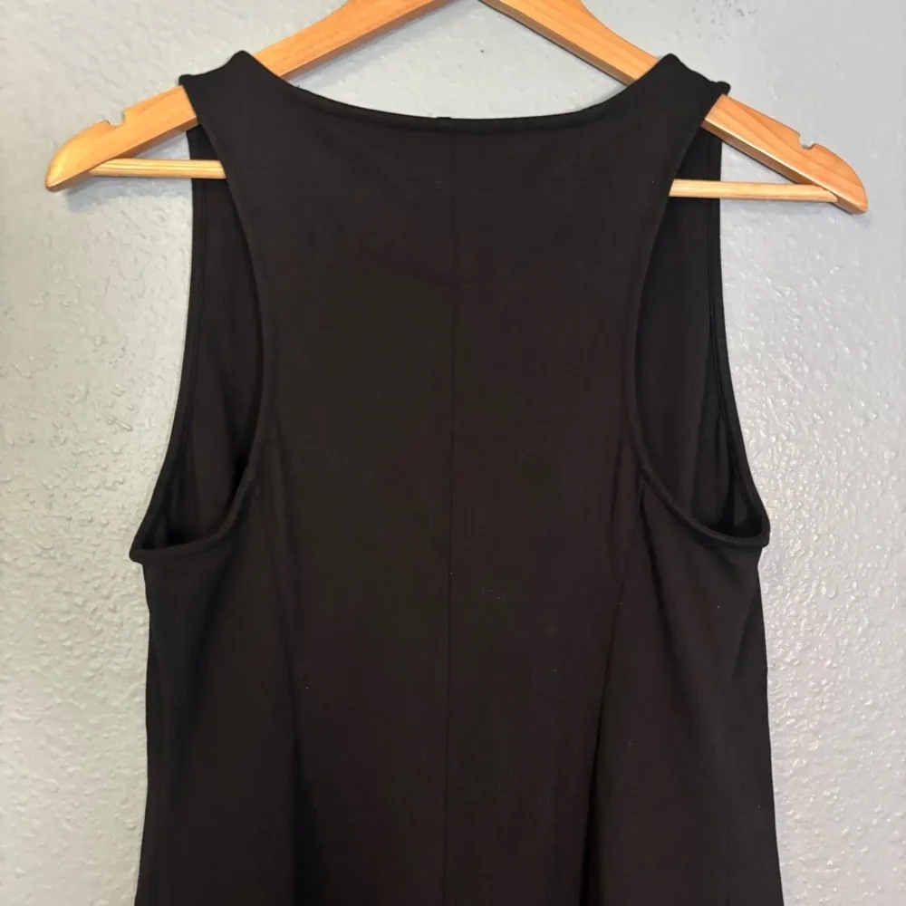 Anthropologie Maeve Black Jersey Sleeveless Vest Top Size Small Preppy Old Money - Image 8