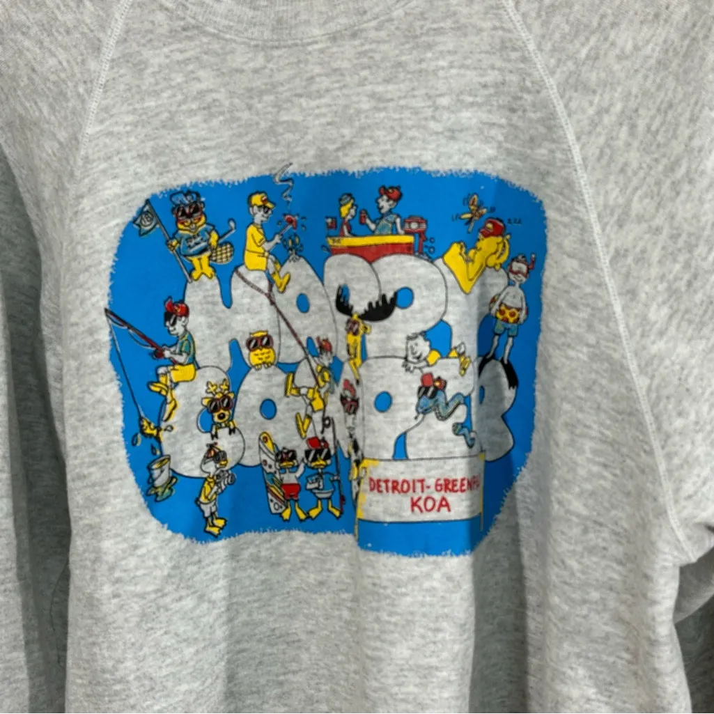 Vintage 1980s Hanes “KOA Detroit - Image 5