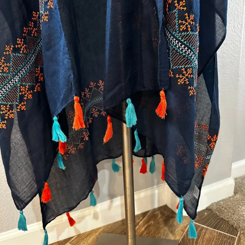 Woven Heart Kimono Cardigan Size S/M - Image 5