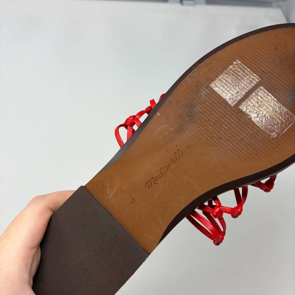 Madewell Danika Knotted Sandal Size 7 - Image 9