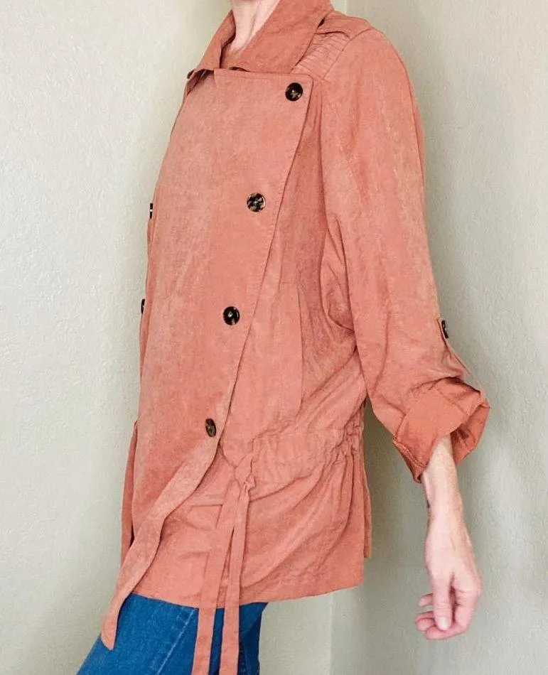 NWT  Orange Utility Minimalist Oversized Jacket - Image 6