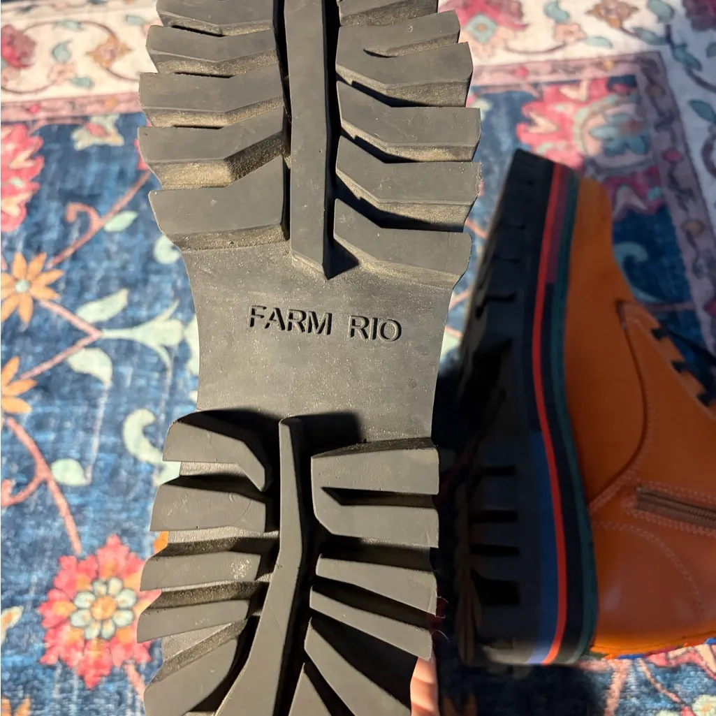 Farm Rio  Combat Boots - Image 7