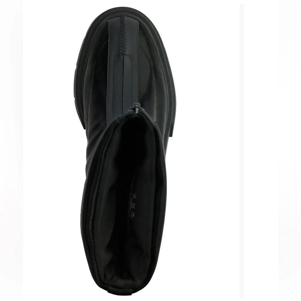 NEW $286 DKNY Women's Fiza Zipper Boots Black  sz -7.5 - Image 5