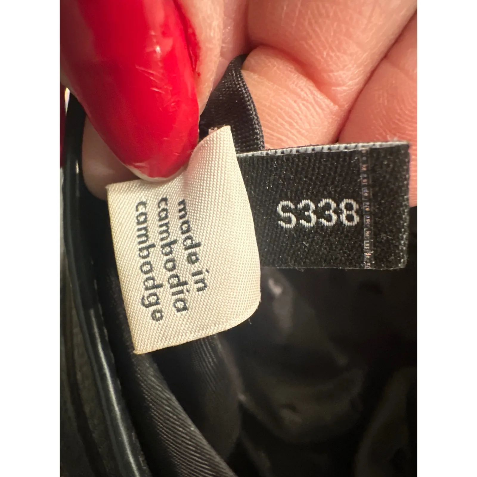 Kate Spade New York Pebble Leather Shoulder Bag Black purse Gold Hardware Leila - Image 12