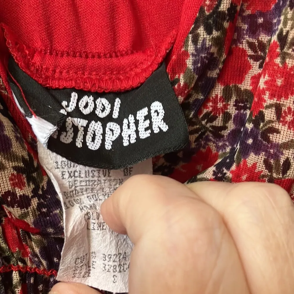 FINAL MARKDOWN Jodi kristopher dress small - Image 4