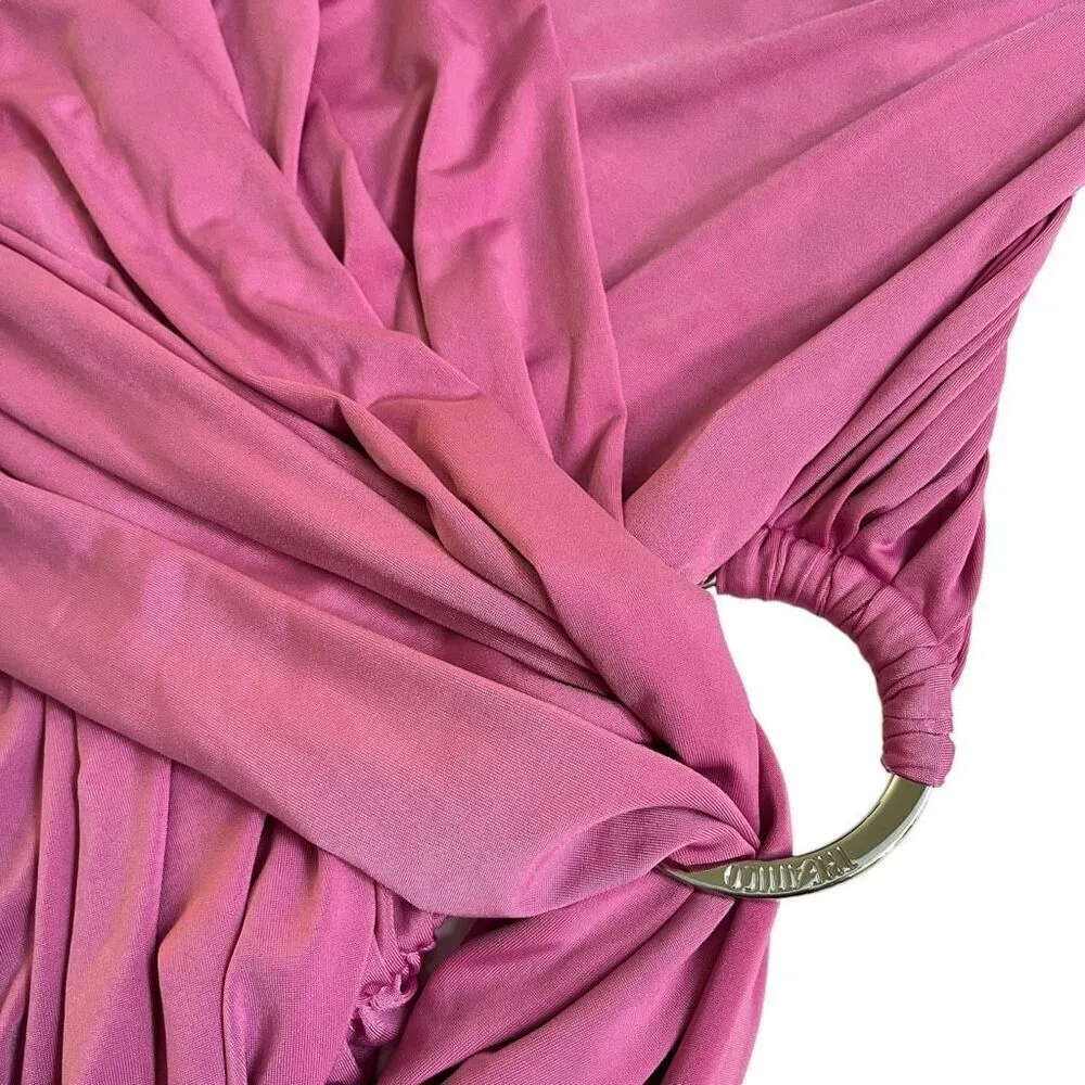 THE ATTICO Fran Mini Dress in Shocking‎ Pink Size XS - Image 8