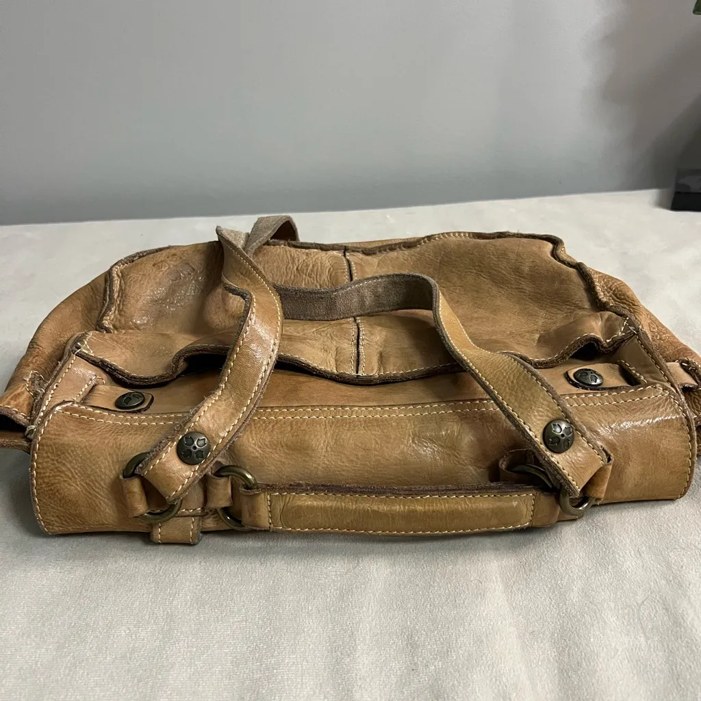 🔥 Patricia Nash Genuine Leather Messenger Crossbody Bag – Vintage Studded Style - Image 15