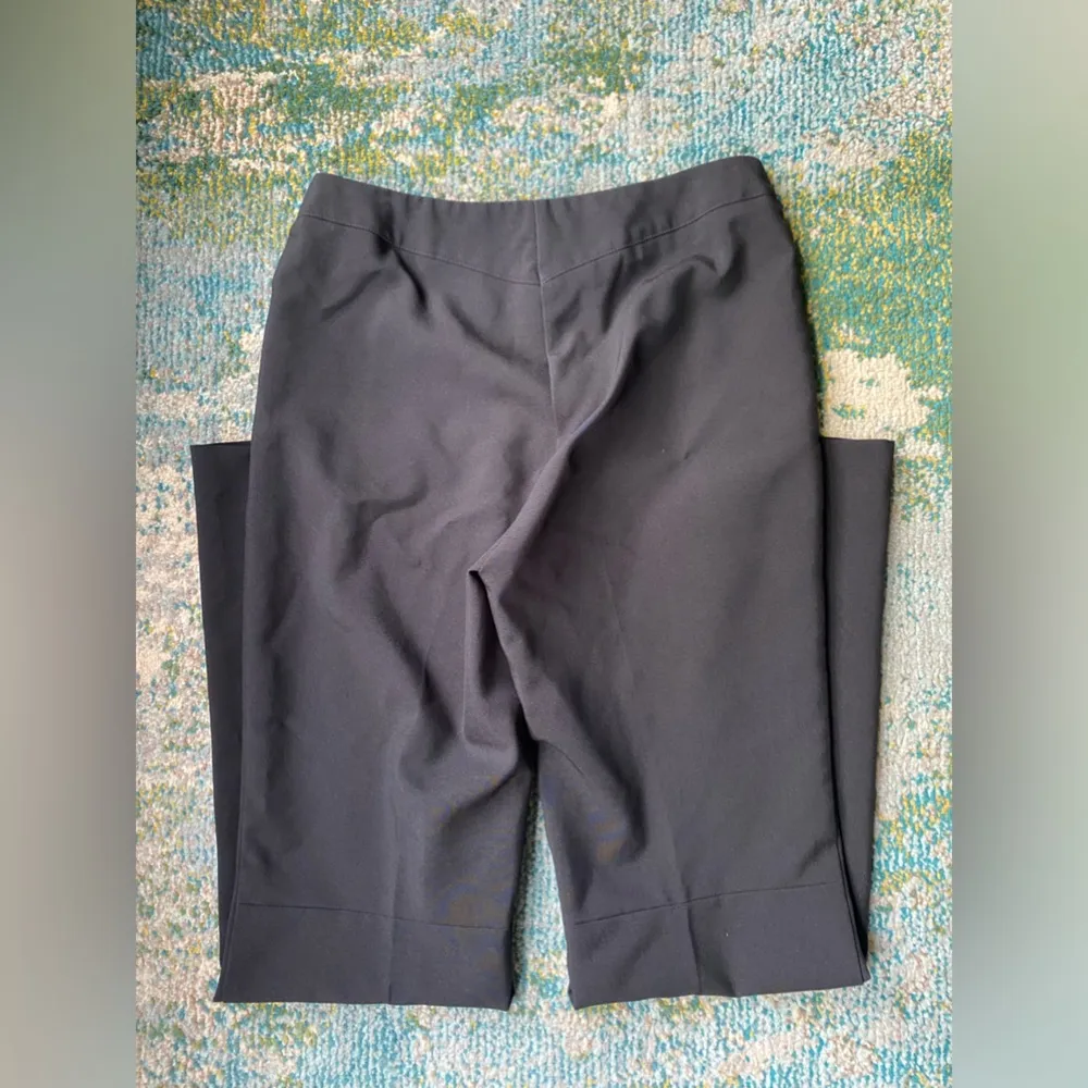 Vintage Y2K NY&Co City Stretch black bootcut seamless dress pants, size 8 tall - Image 6