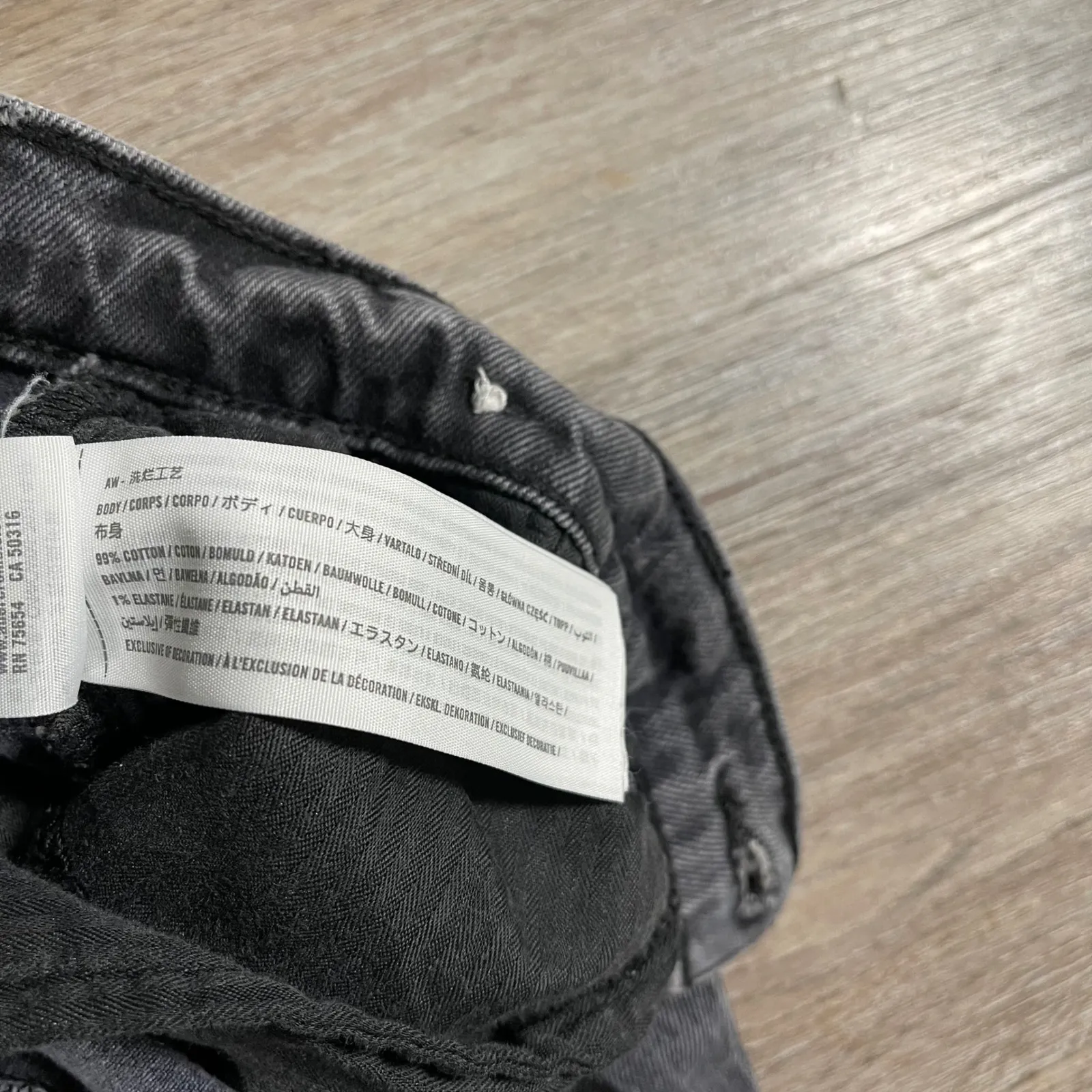 Abercrombie & Fitch Women's Jeans Curve Love‎ 90s Straight High Rise 26_2R Gray - Image 3