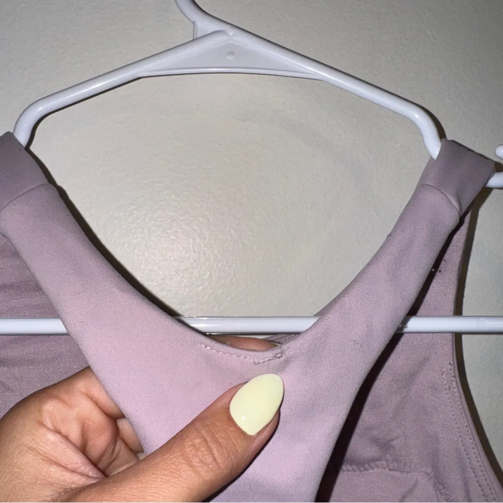Lululemon Wunder Train Long-Line Bra *Medium Support Lilac Purple 4 - Image 3