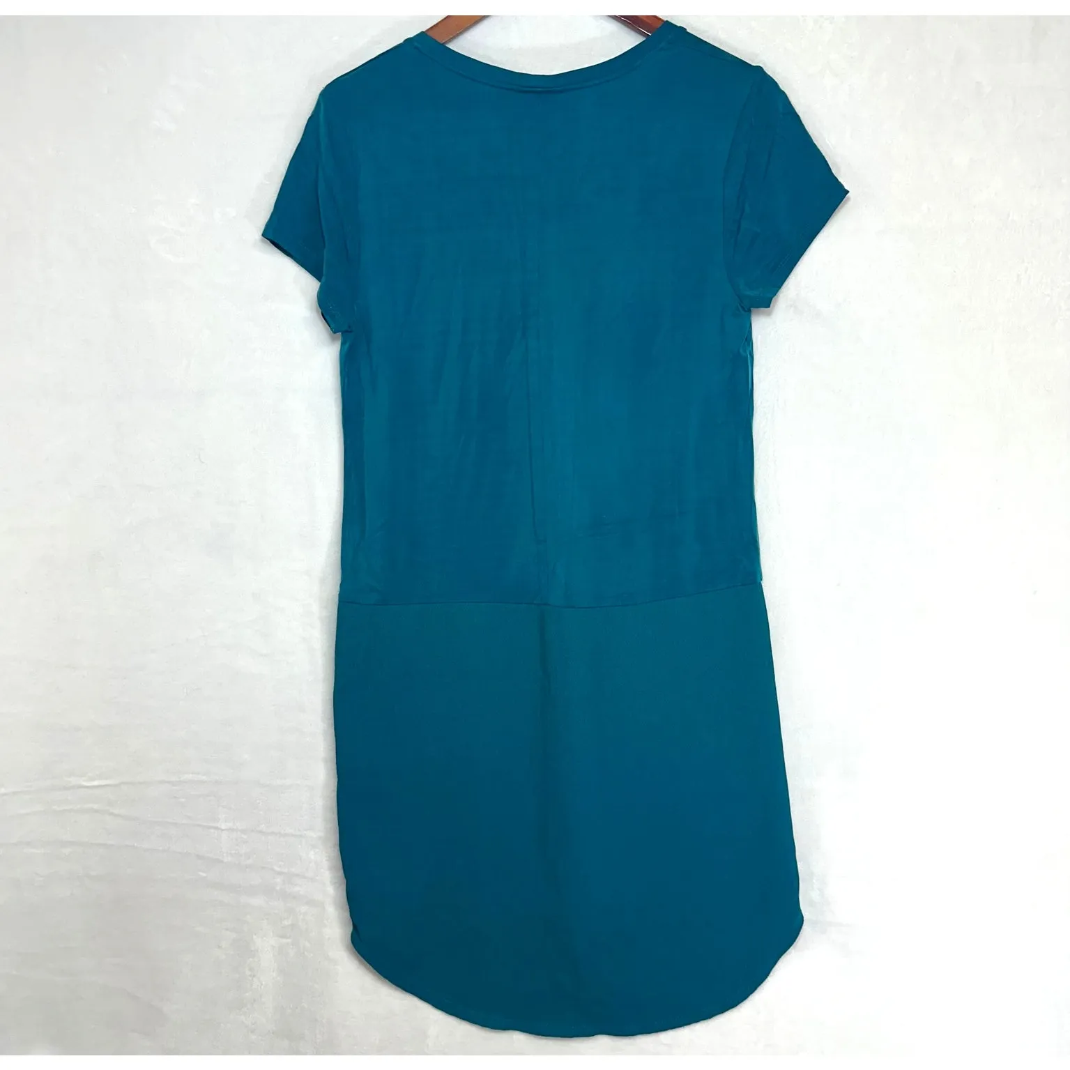 Anthropologie Dolan Petite XS Left Coast Loren Shift Dress Teal Blue Summer Cute - Image 2