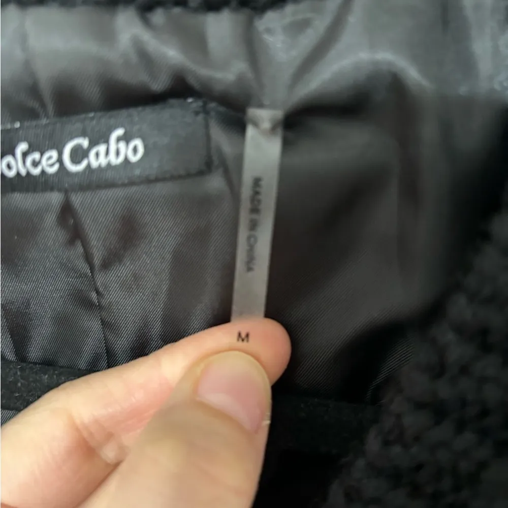 Dolce Cabo Wool and Rabbit Fur Blend Vest Size M - Image 2