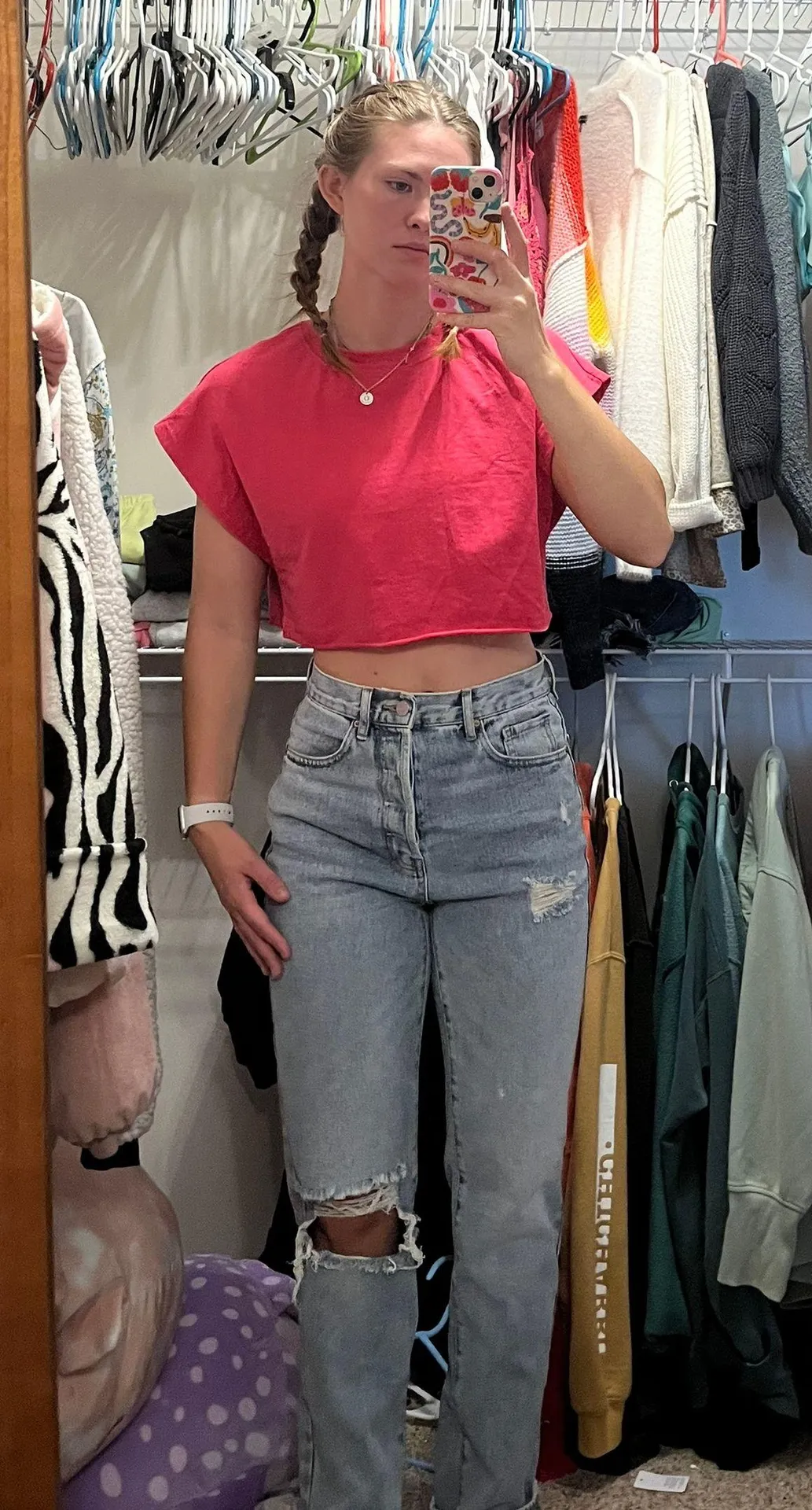 SheIn Pink  Top - Image 2