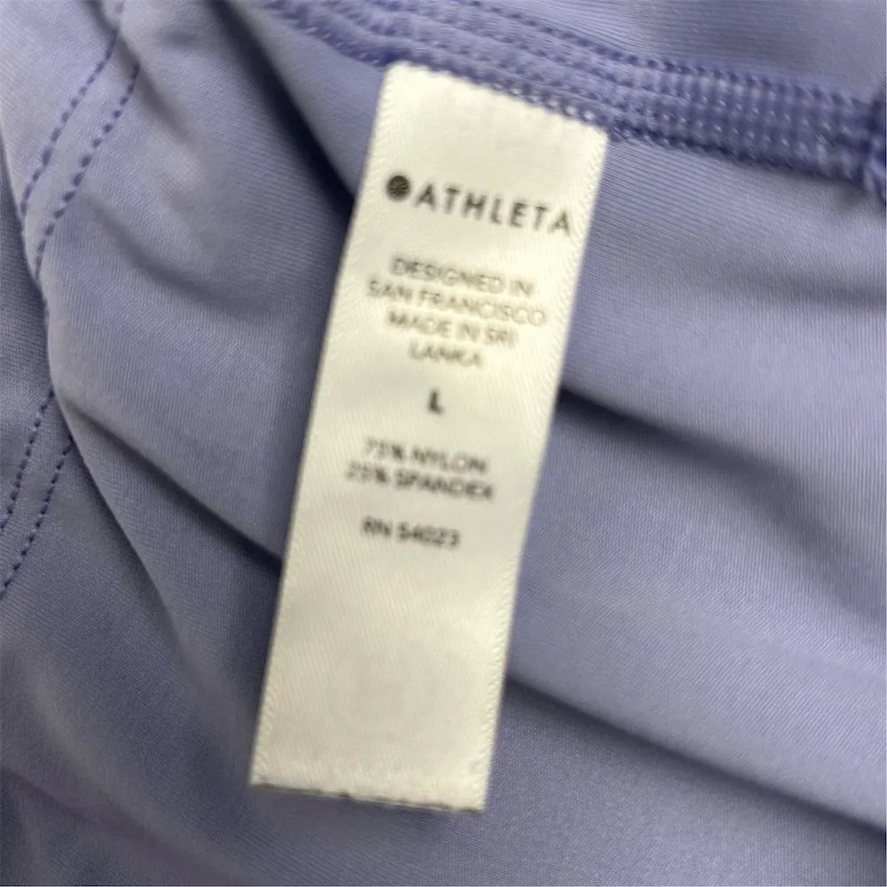 Athleta Women's Leggings Size L Dusty Blue High Rise Yoga - Image 7