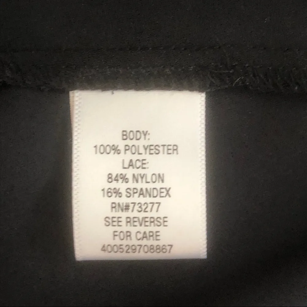 Candie’s || Black floral blouse - Image 6