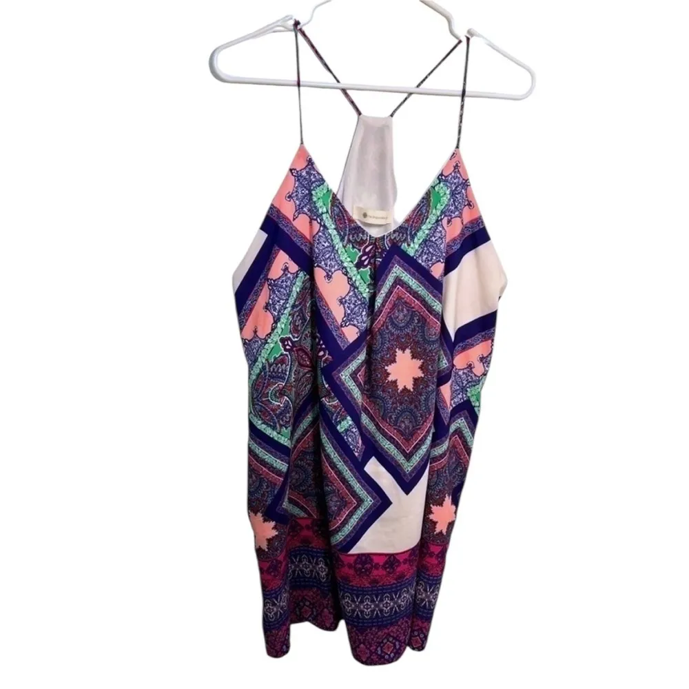 The Impeccable Pig Mini Swing Dress Geometric - Image 2