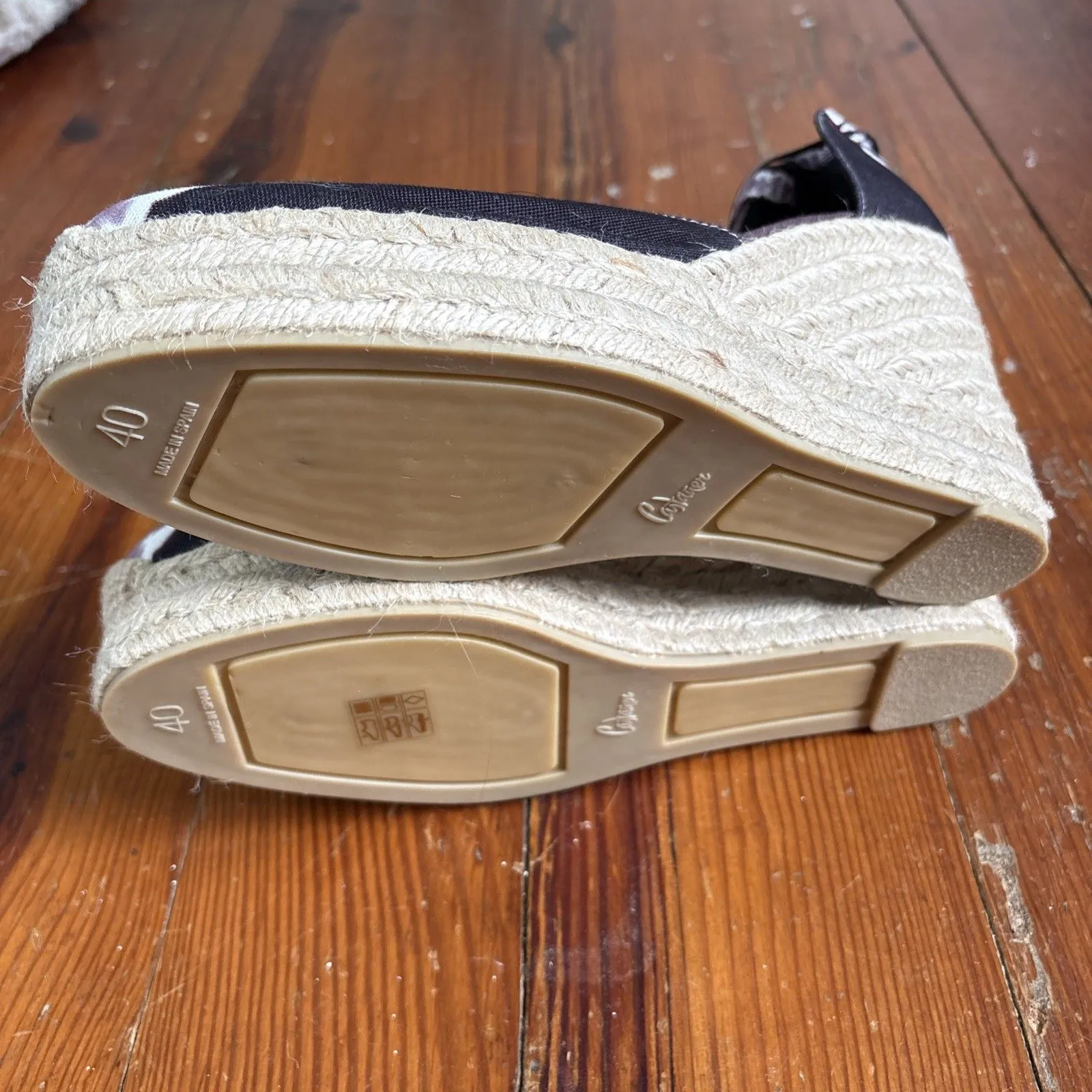 Altuzarra Castaner Carina Espadrille Tie Dye Tie Up Wedges Womens 40 Purple Size 9 - Image 5