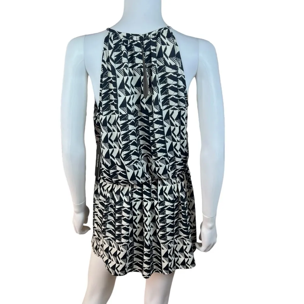 Veronica M Printed Drop Waist Short Dress - Image 5