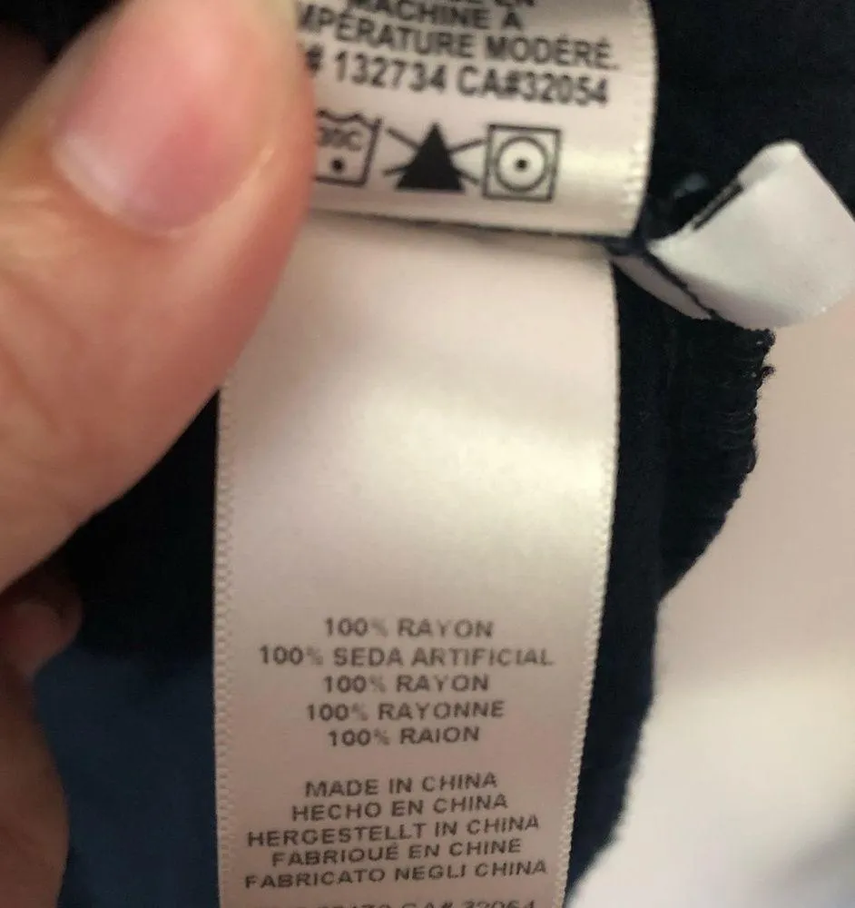 Cloth & Stone Navy Button Down - Image 8