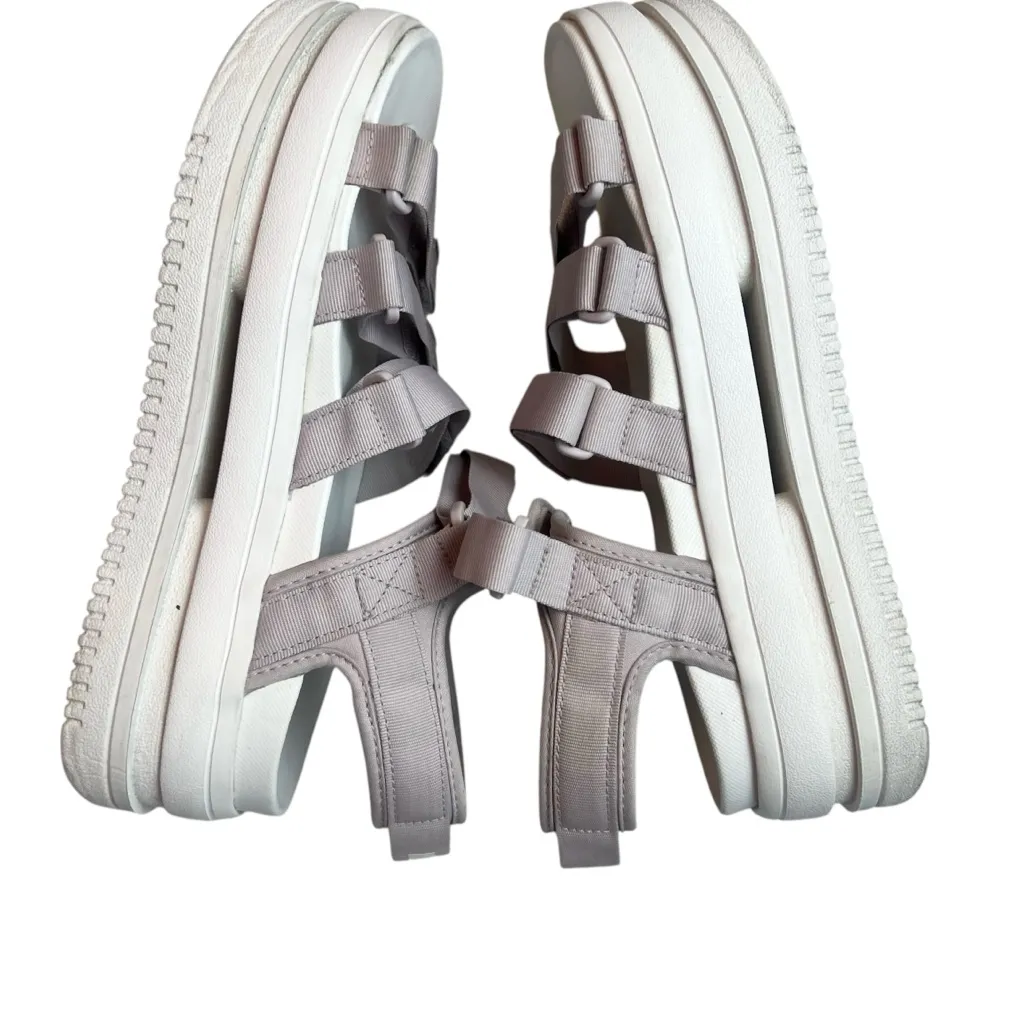 Nike Icon Classic Platform Sandals Velcro Straps Size 10 - Image 12