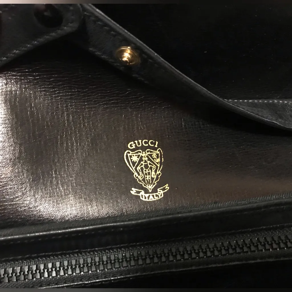 Gucci Horsebit 1955 convertible bag in black - Image 12