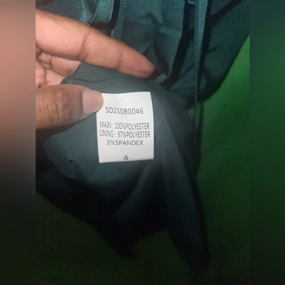 NWT Showpo Emerald Green Strapless Midi Dress size 0 - Image 5