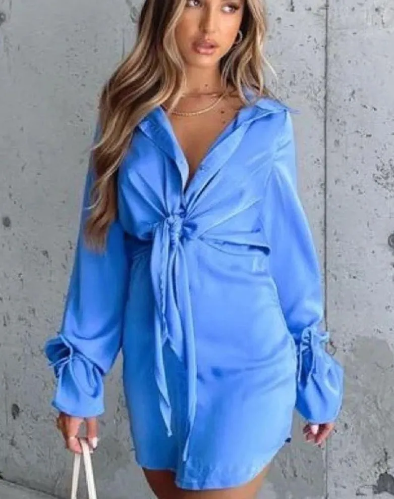 Wildfox NWT  Split Second Mini Dress in Chocolate Small - Image 3