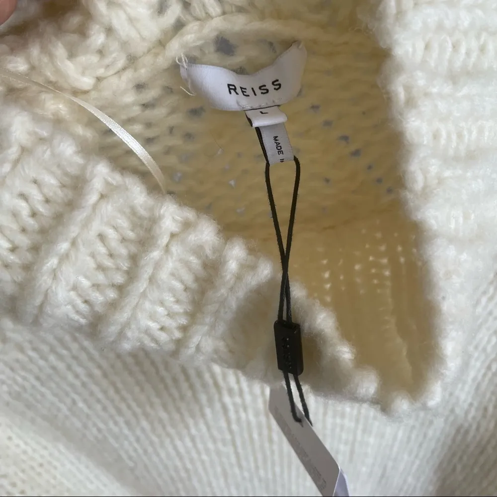 REISS Hettie Ombre Turtleneck Sweater - Image 7