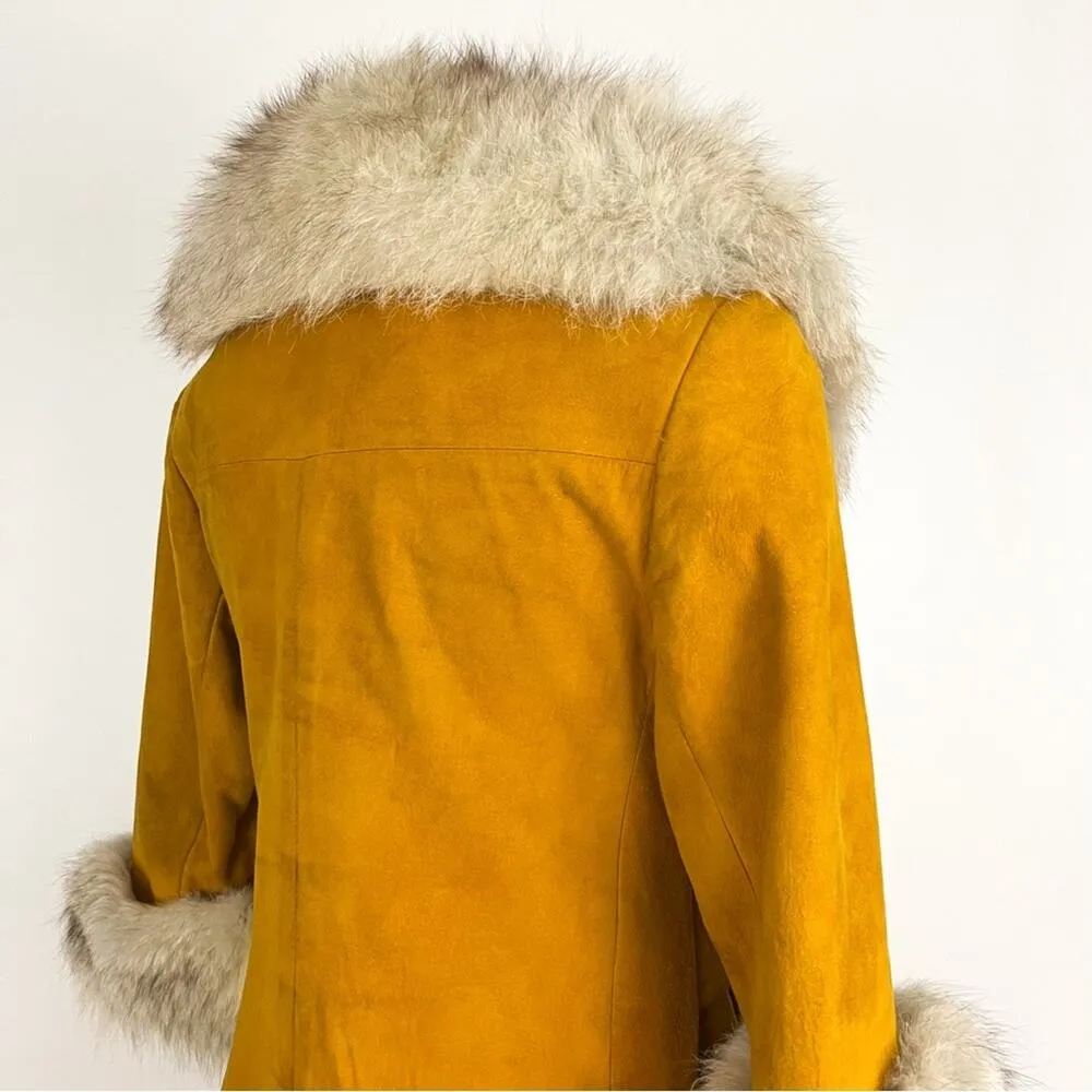 Vintage 60’s Penny Lane Genuine Suede & Fur - Image 12