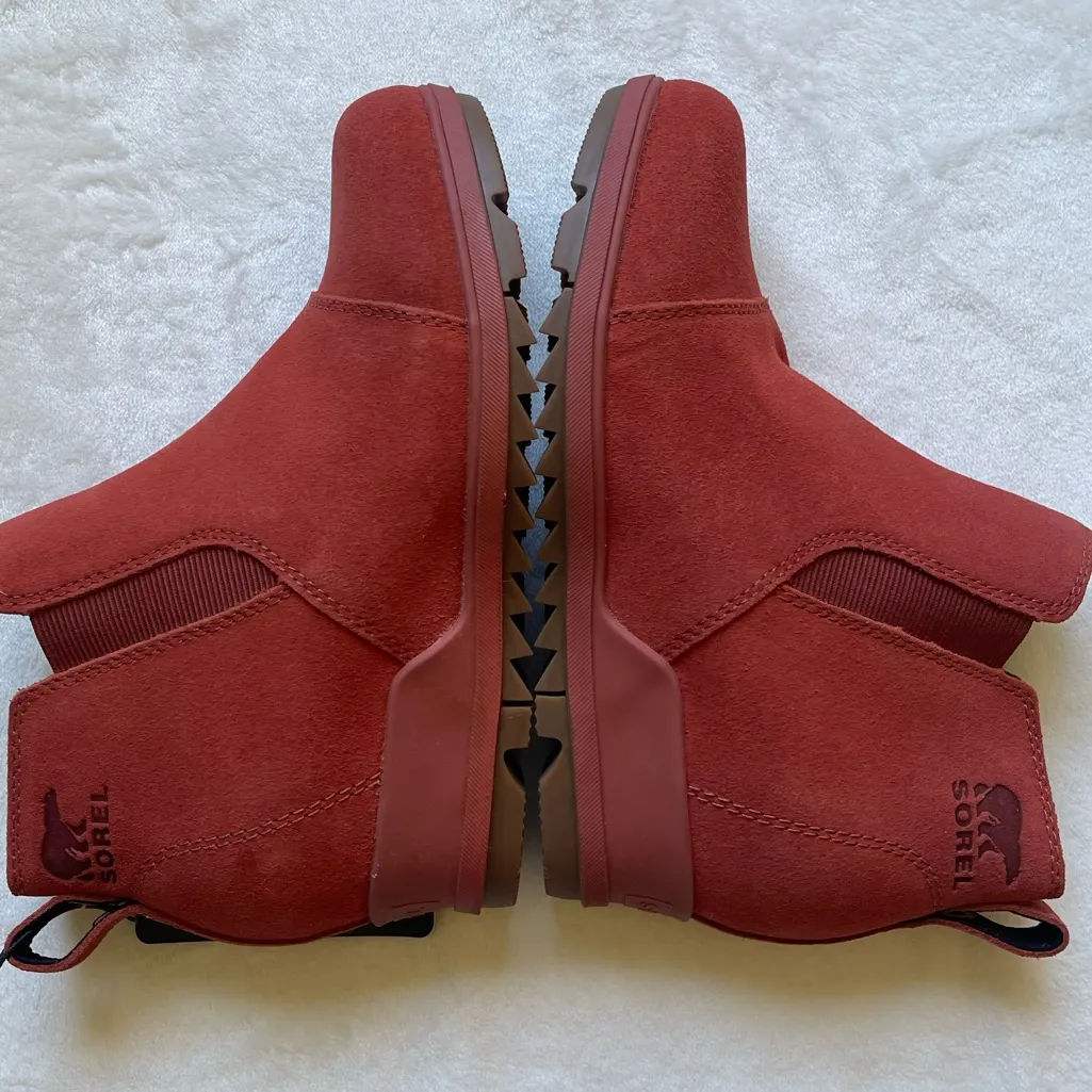 Sorel Evie Pull-on Wedge Booties Waterproof Rain Boot size 6 - Image 10