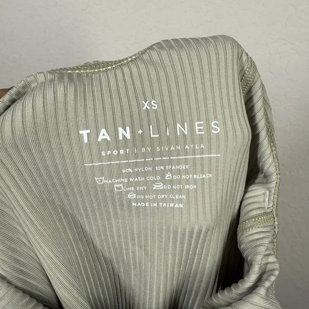 Tan Lines Sport By Sivan Ayla Romper Size XS Green - Image 5