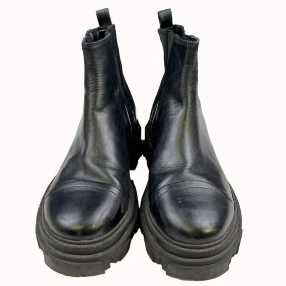 Calvin Klein Jeans Lorine Women's Black Shoes/Chelsea Boots Sz 7M SKU 4695 - Image 2