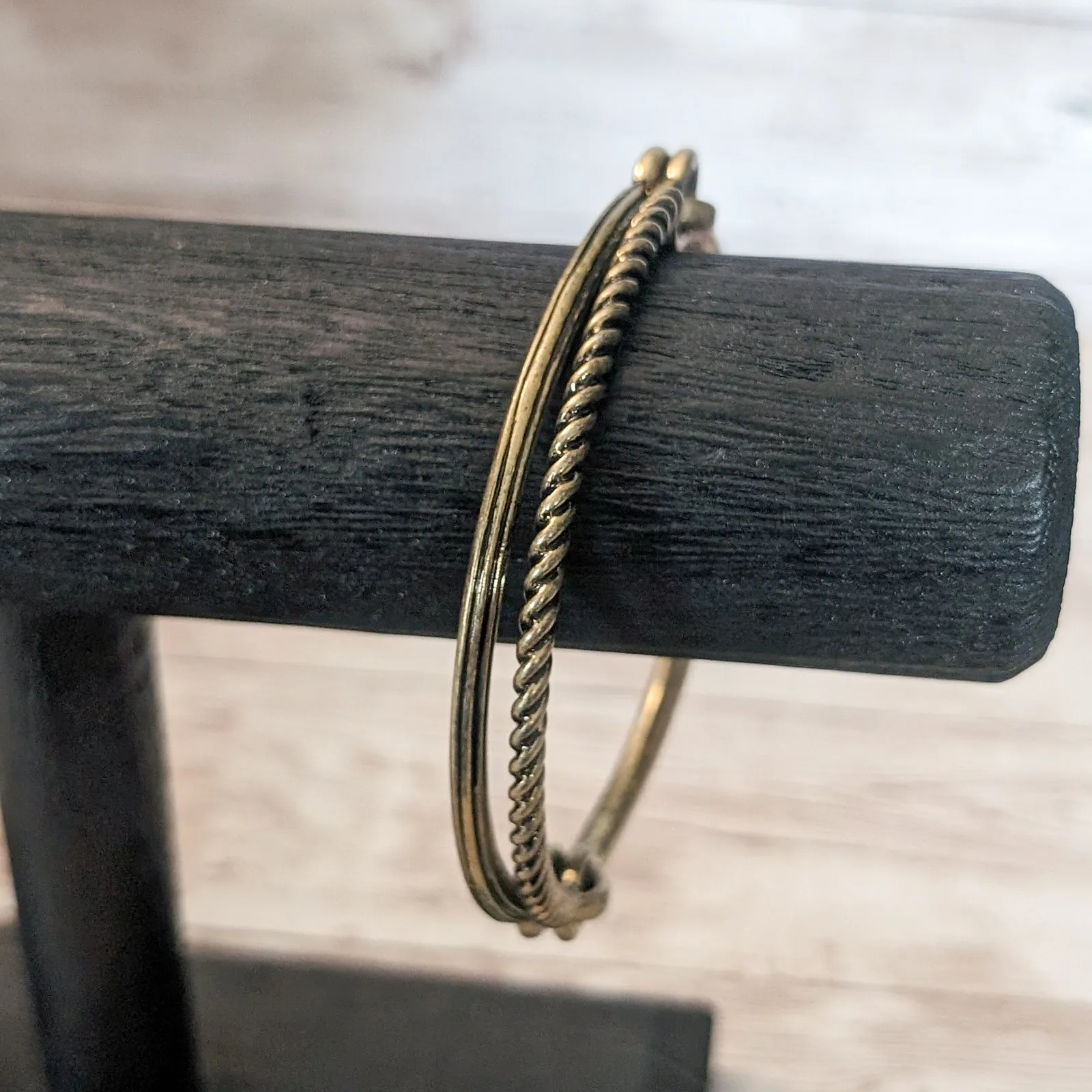 Vintage Bracelet / Bangle Unusual Bangle - Image 2