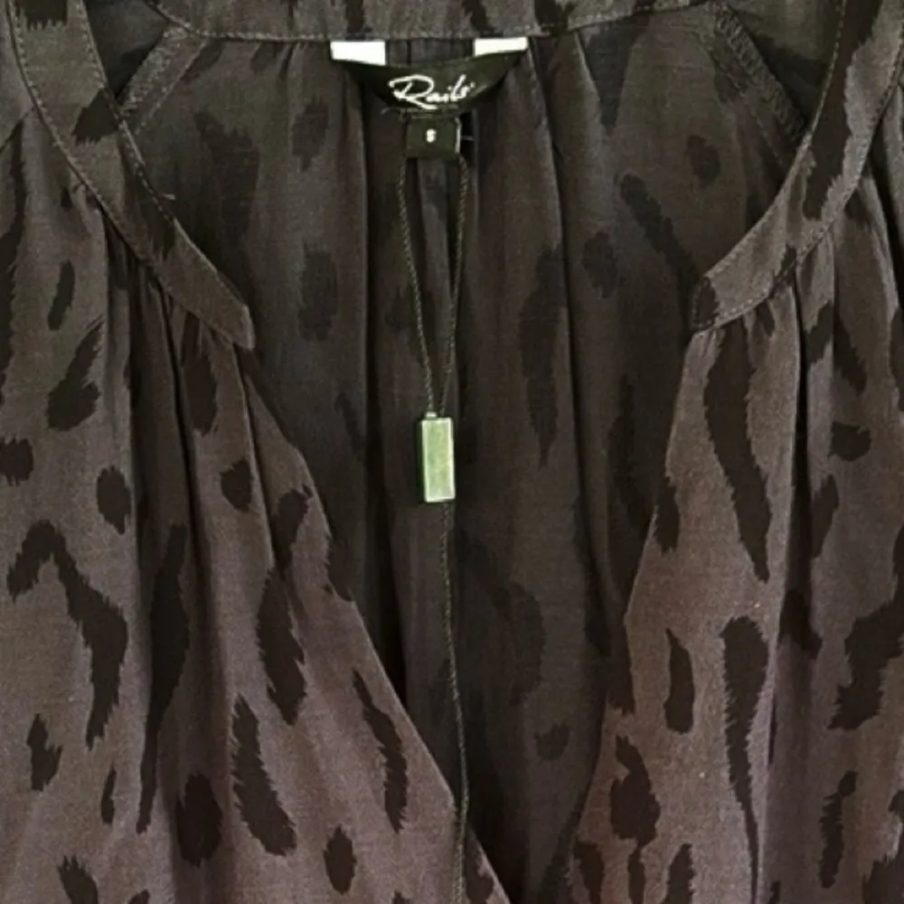NWOT Rails Jasmine Dress Ash Cheetah Grey Size Small Retail $218.00 - Image 6