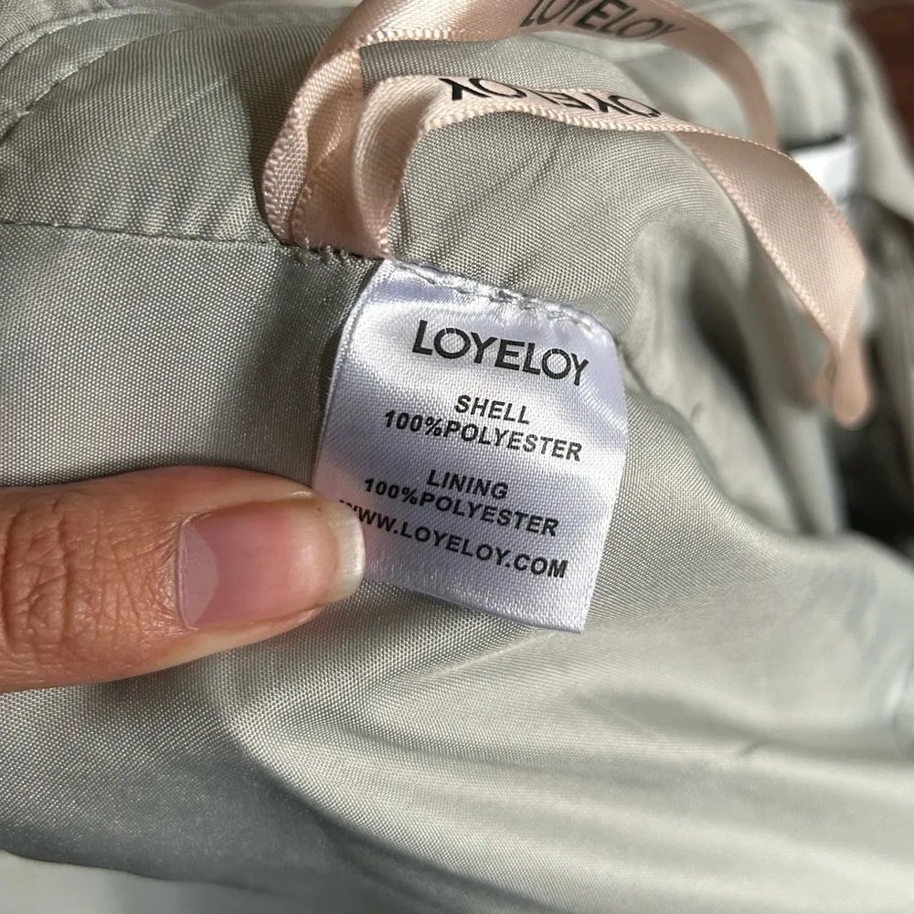 Grey Cold Shoulder Pleated Chiffon Bridesmaid/Prom Dress | Size: 10 w/ Big Cups - Image 5