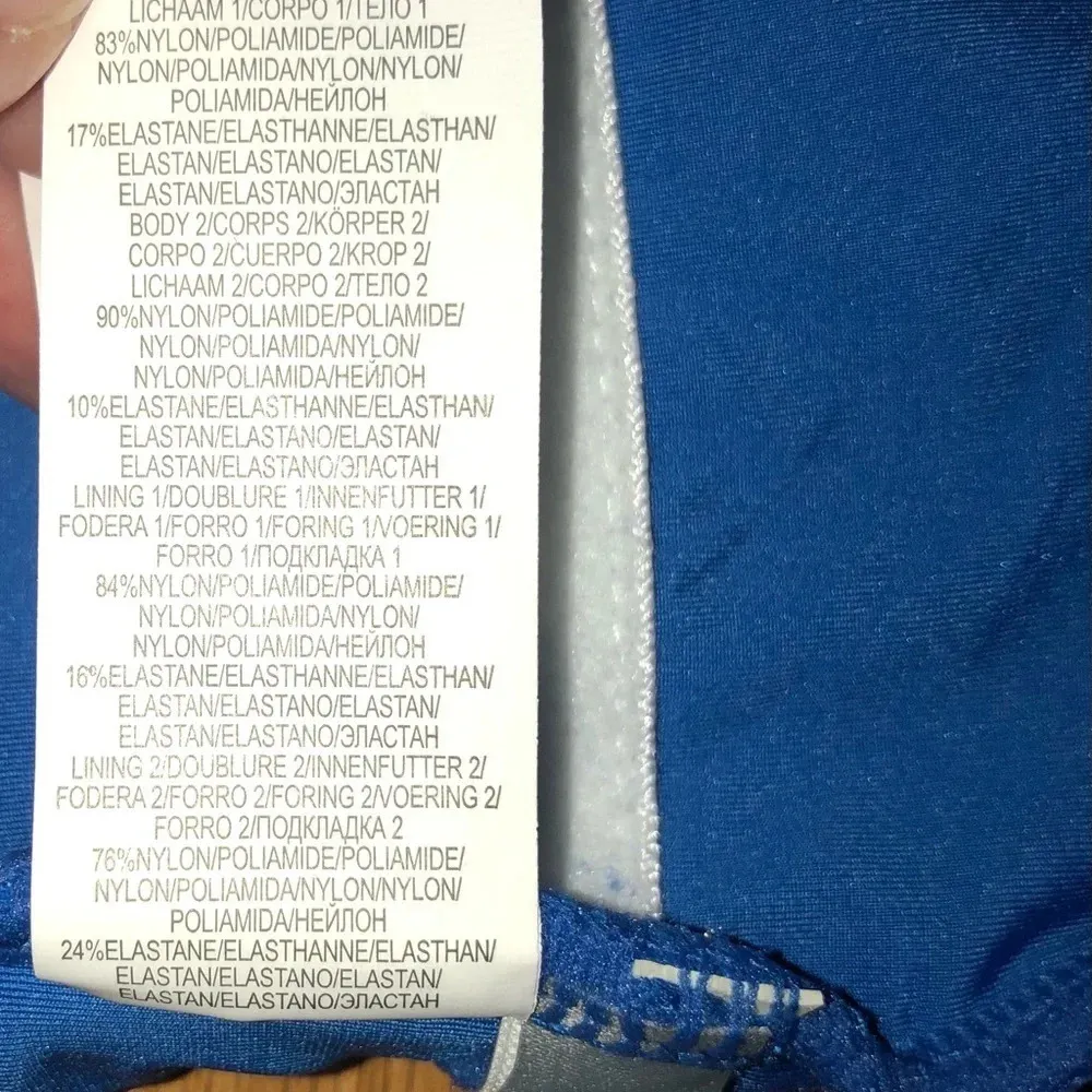 La Blanca "Island Goddess" tankini wrap top,size 6 - Image 14