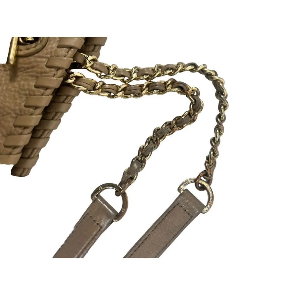 Tory Burch Marion Tote, cognac color, whipstitch leather - preloved but lots of - Image 12