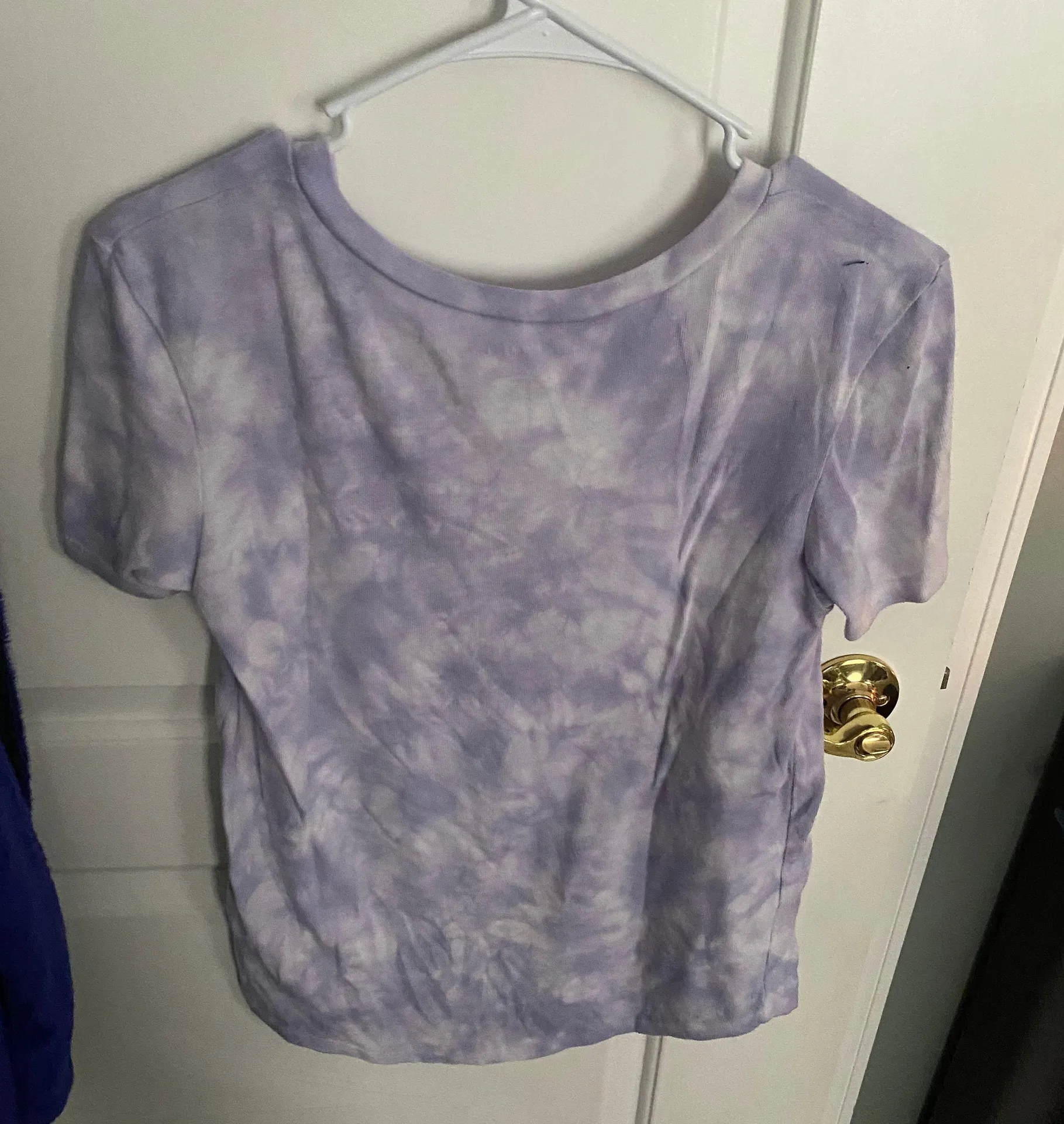 American Eagle Purple tie dye tee - Image 2