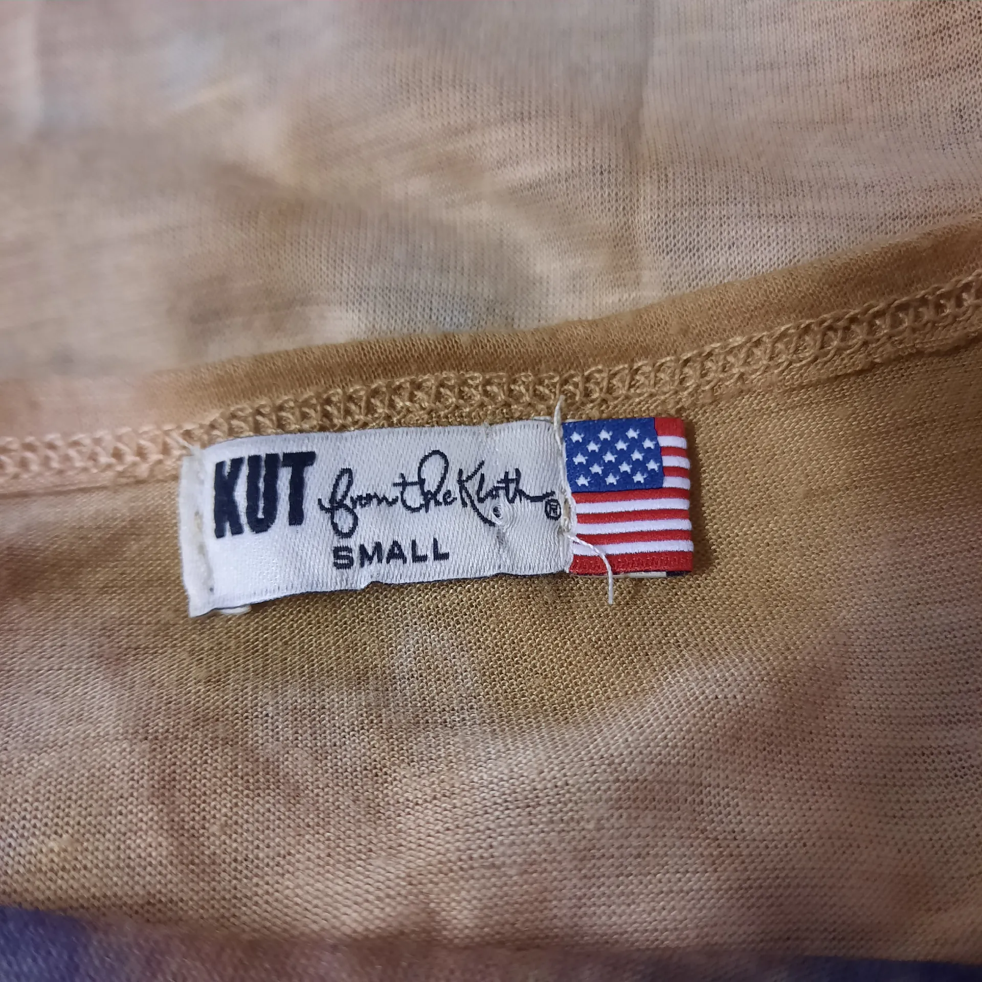 Kut From The Kloth Blouse Top Womens Small - Image 3