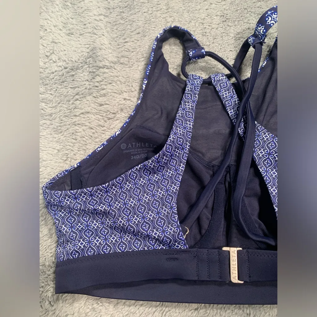 Athleta swimsuit top blue 34D/DD - Image 5