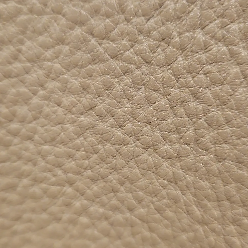 💕CUYANA💕 Pebbled Leather Tall Tote Bag ~ Military Green/Gray - Image 9