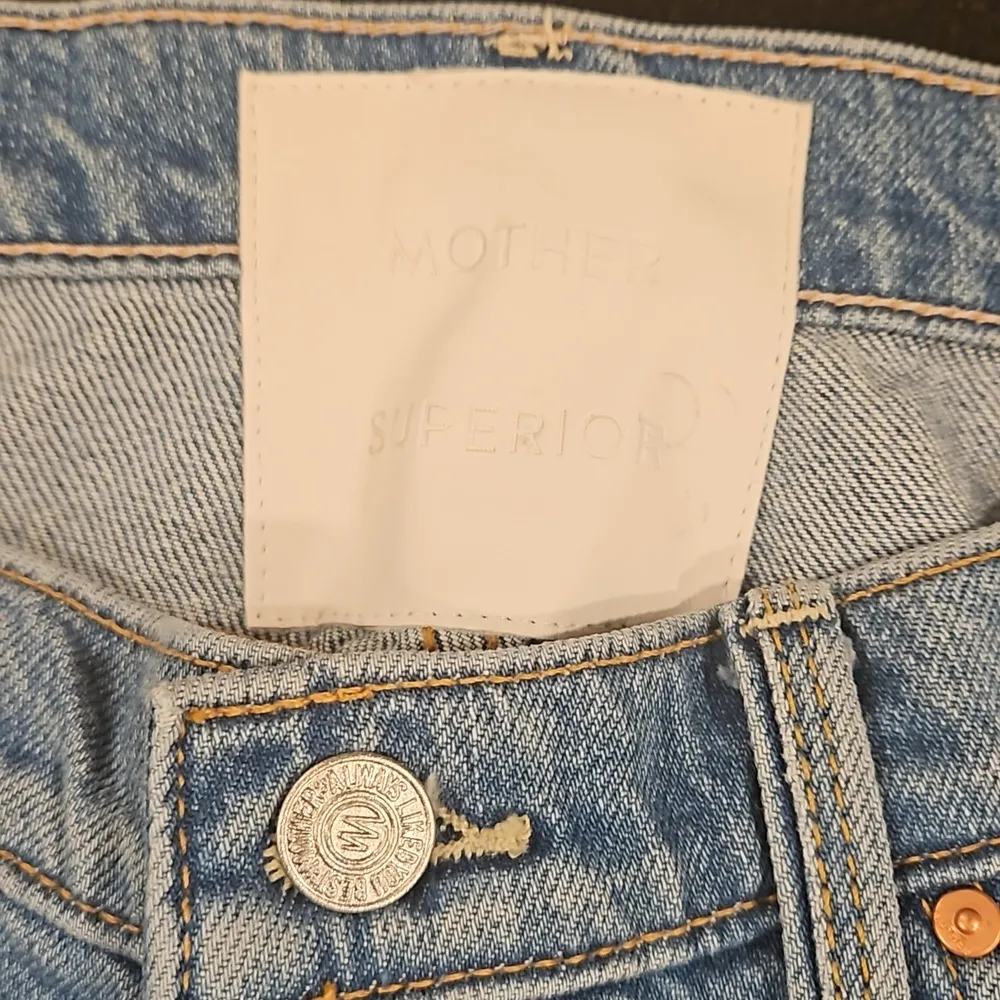 đź’•MOTHER SUPERIORđź’• The Tomcat Roller Jeans ~ Pretty Is As Pretty Does 30 NWOT - Image 16