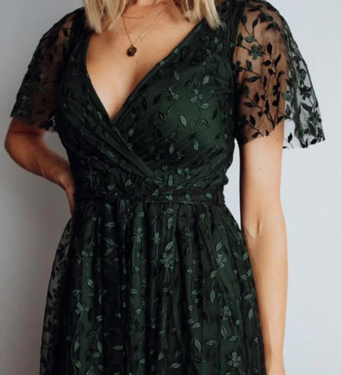 Baltic Born Marseille Embossed Maxi Dress - Image 3