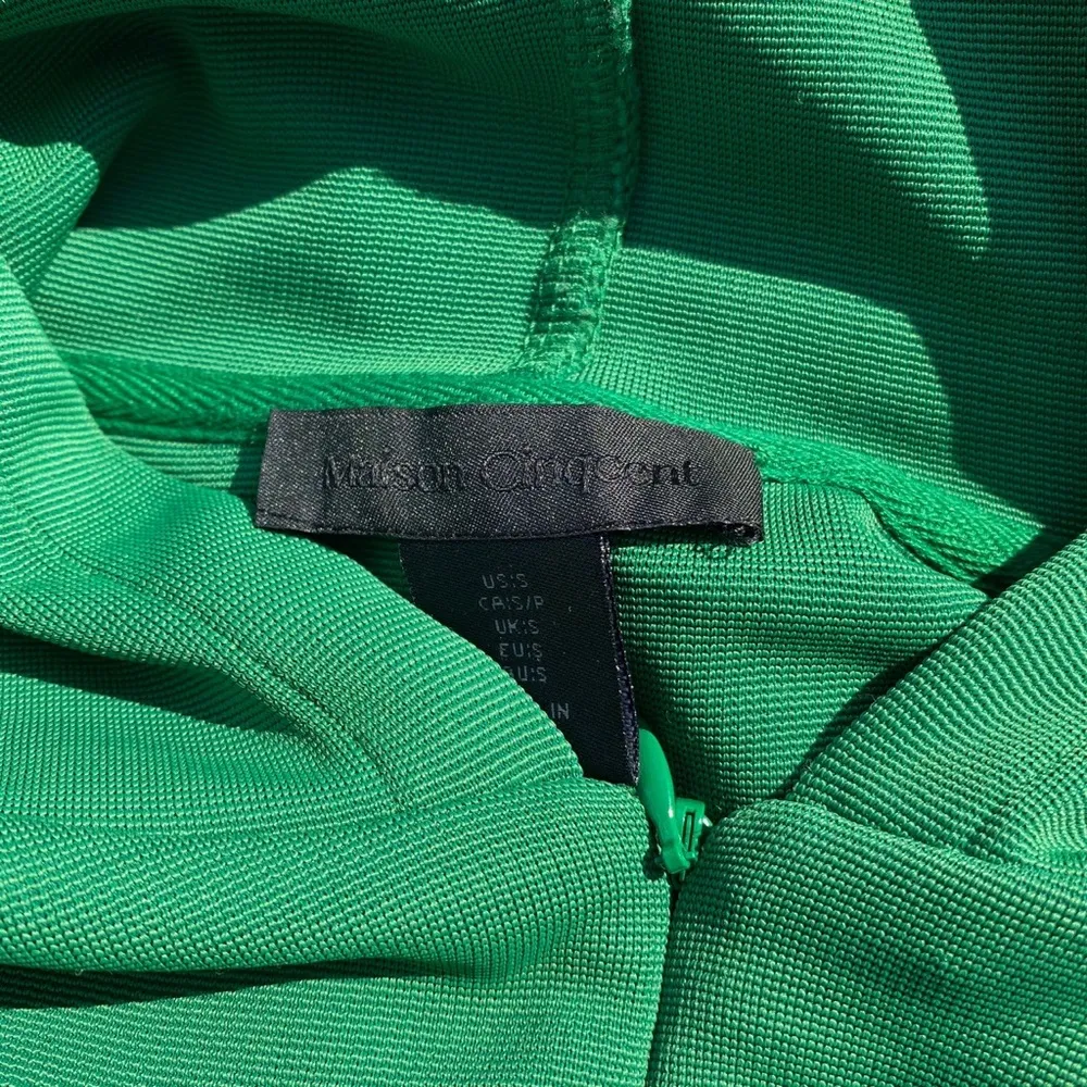 500 Maison Cinqcent hoodie green small - Image 3