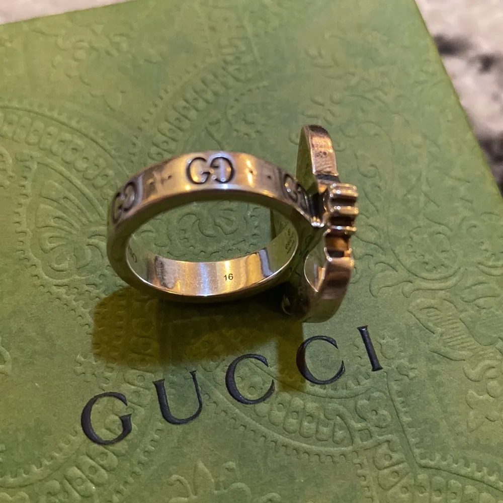 Gucci Bosco 925 Silver Ring - Image 9