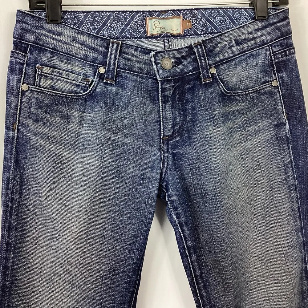 Paige Laurel Canyon Lowrise Bootcut Jeans Size 27 - Image 2