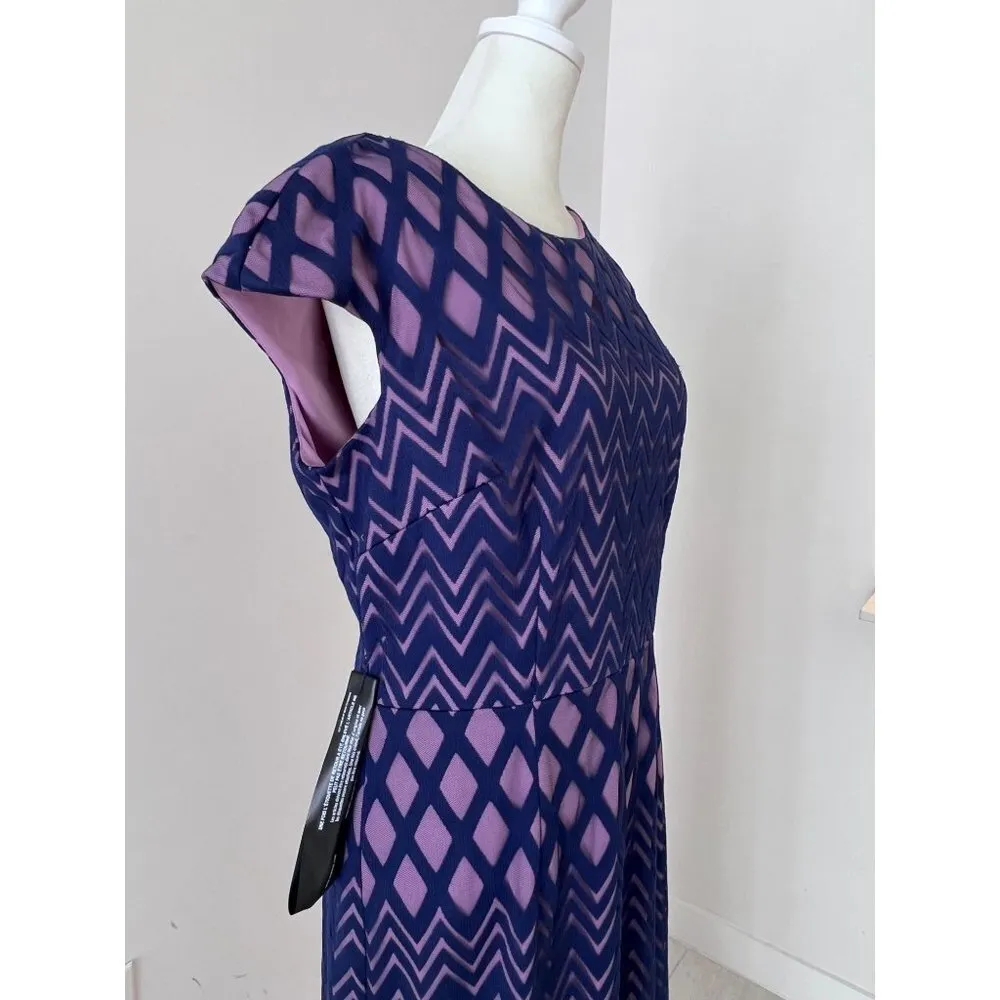 JS Collections LINDA CAP SLEEVE COLUMN GOWN Size 8 new without tags - Image 5