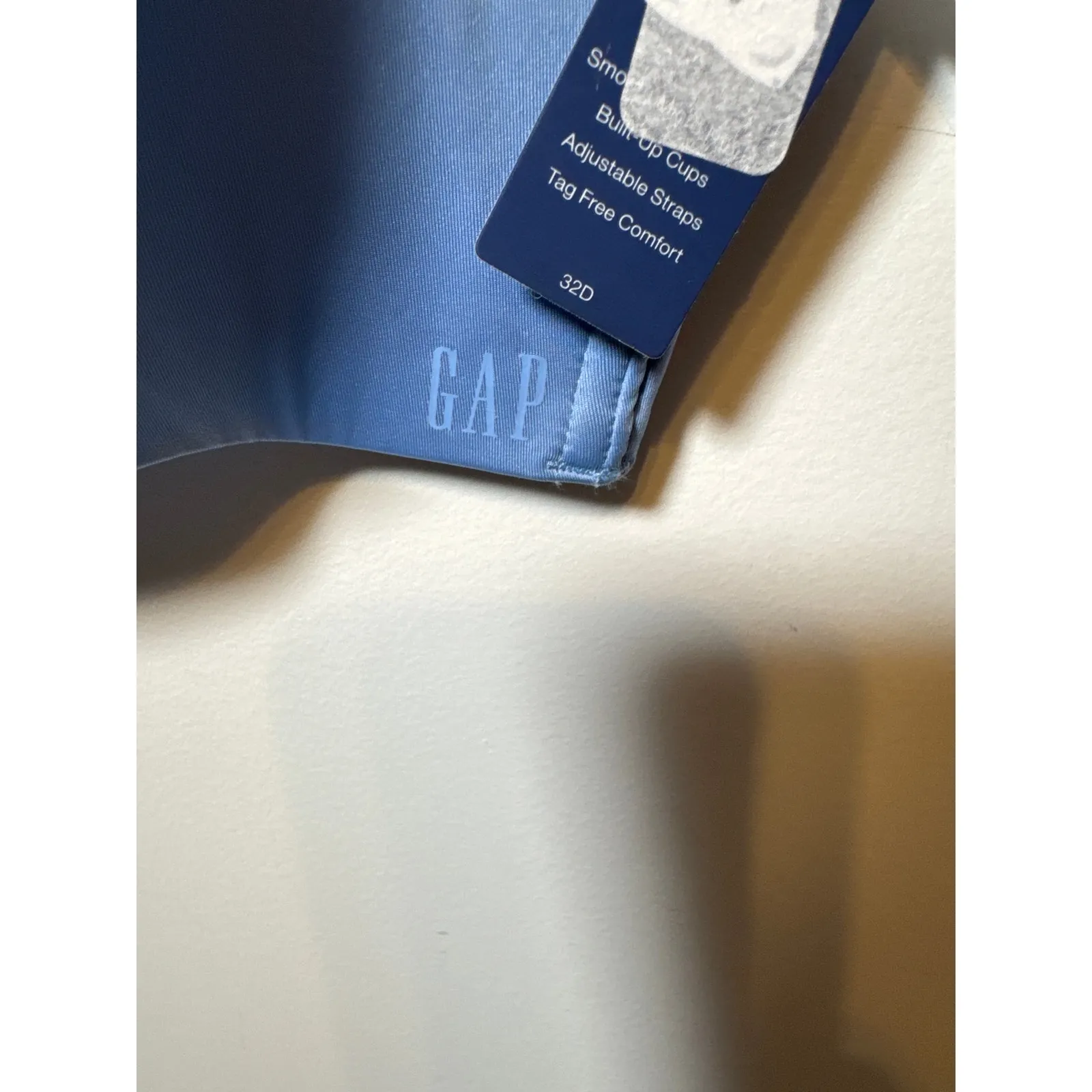 Brand New Gap Body Women's Size 32D Blue Light Blue Everyday Wire Free Bra - Image 9