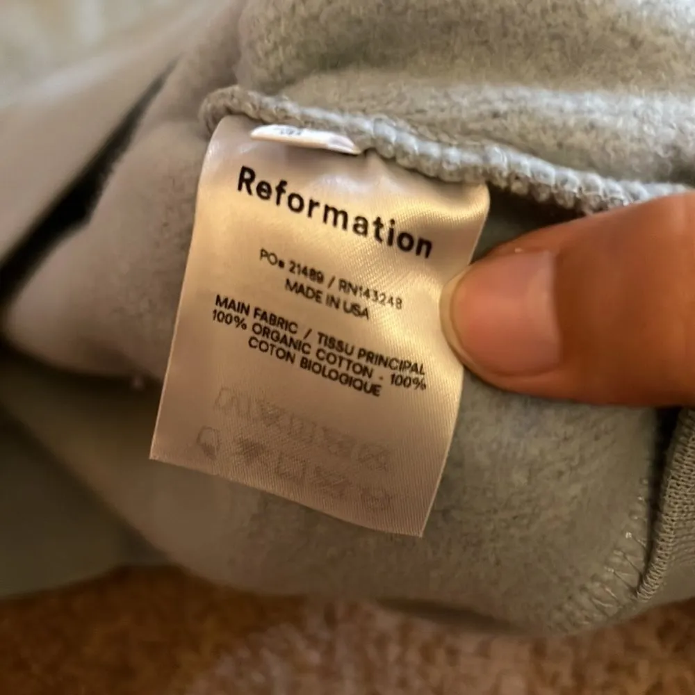 Reformation hunter classic sweatshirt xs - Image 7