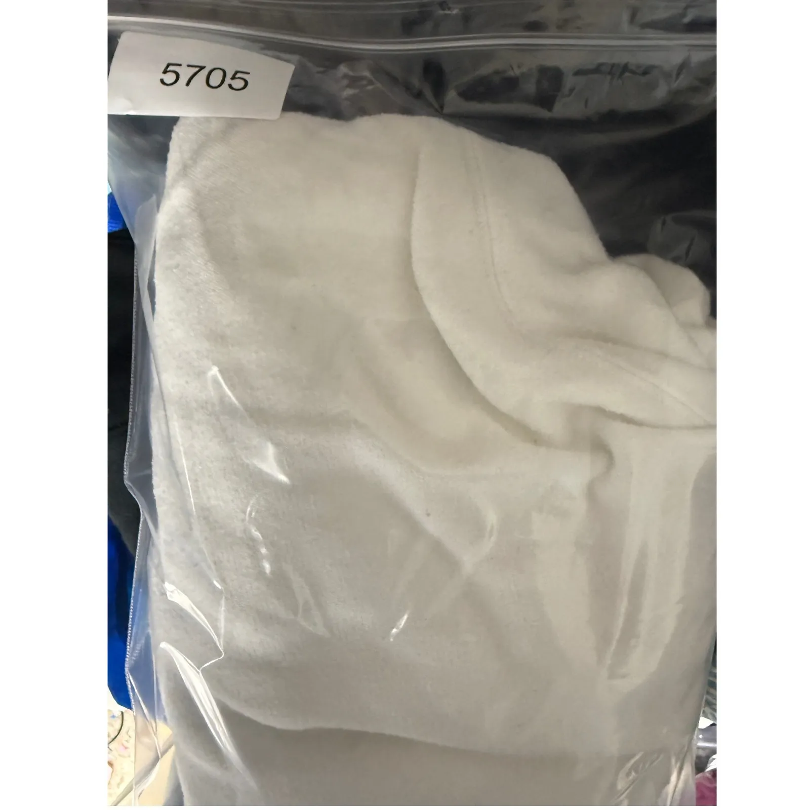 T by Alexander Wang White Textured Crewneck Sweatshirt Size Small - Image 7